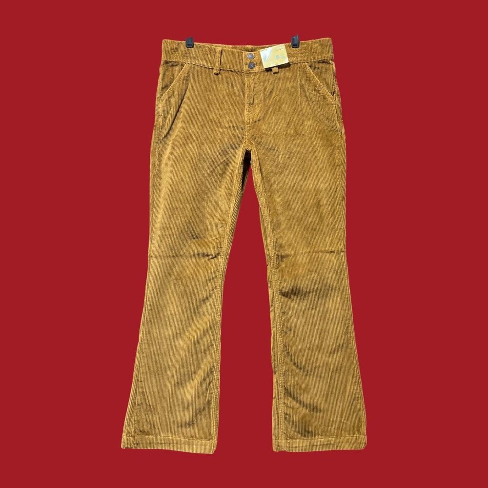 Thereabouts - Girls Flare Corduroy Pant - Brown - 16.5 Plus